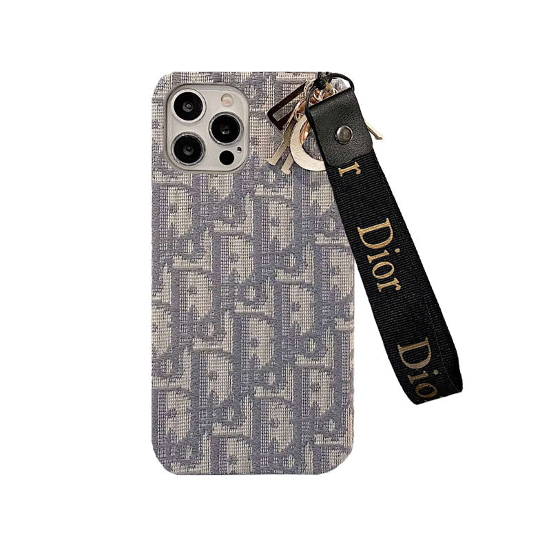 Fashion iPhone Case With Strap Black-GS240315