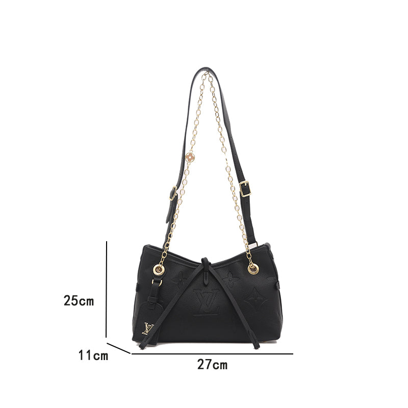 Monogram Cross-Strap Shoulder Bag