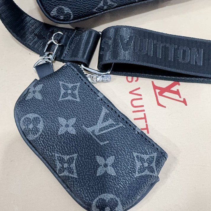 Classic Monogram Trio Messenger Bag - A Fashion Must-Have