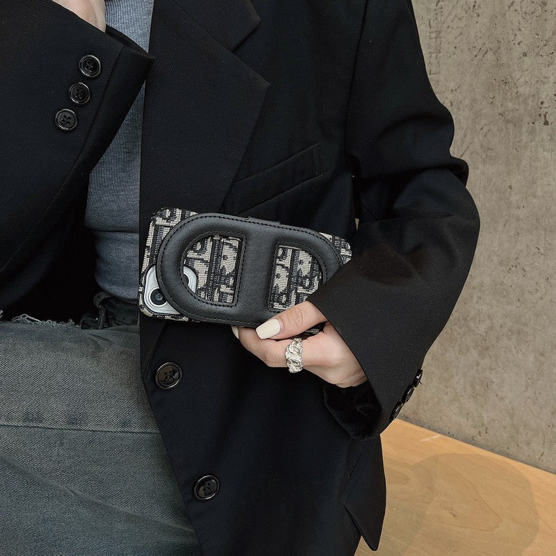 Fashion Bracket Card Bag iPhone Case