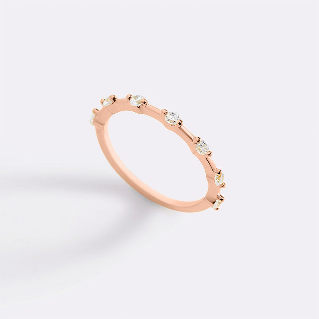 Ultra Thin Floating Eternity Ring