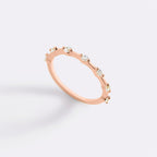 Ultra Thin Floating Eternity Ring