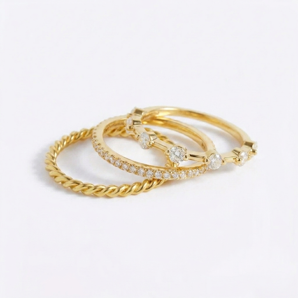 Modern Ring Stack