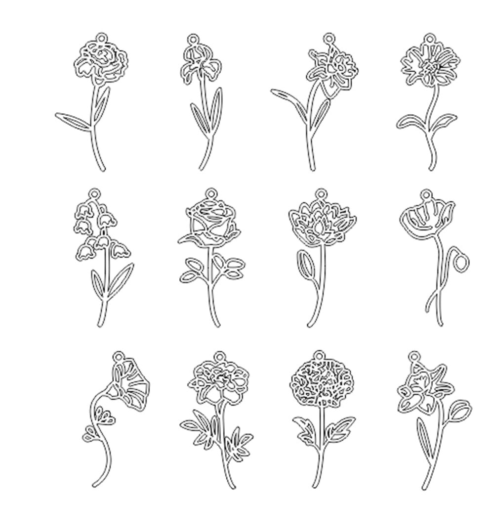 Floral Identity Necklace