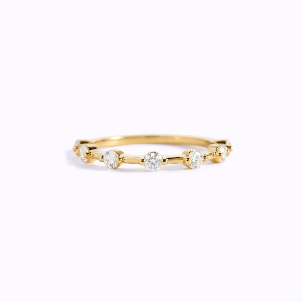 Ultra Thin Floating Eternity Ring