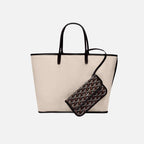 Parisian Luxury Geometric Tote Bag – Elegant & Versatile