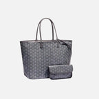 Parisian Luxury Geometric Tote Bag – Elegant & Versatile